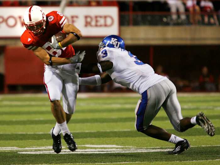 2006 Nebraska-Kansas football 4Q1 USATSI_2187133 Nate Swift